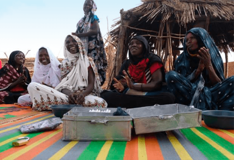 Working women in Chad