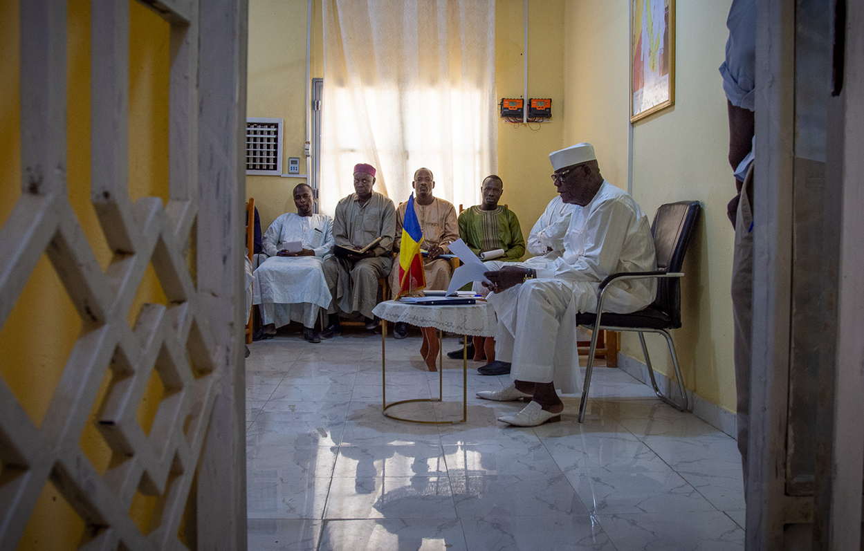 Réunion d'une institution locale